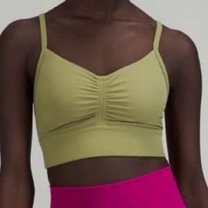 lululemon Nulu Front-Gather Sports Bra